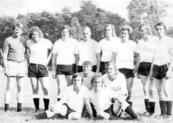 1.M&auml;nnermannschaft
in den 70ger Jahren